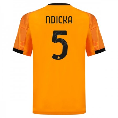 Camiseta de fútbol AS Roma Ndicka 5 2ª equipación 2025-26 Camiseta de fútbol AS Roma Ndicka 5 2ª equipación 2025-26
